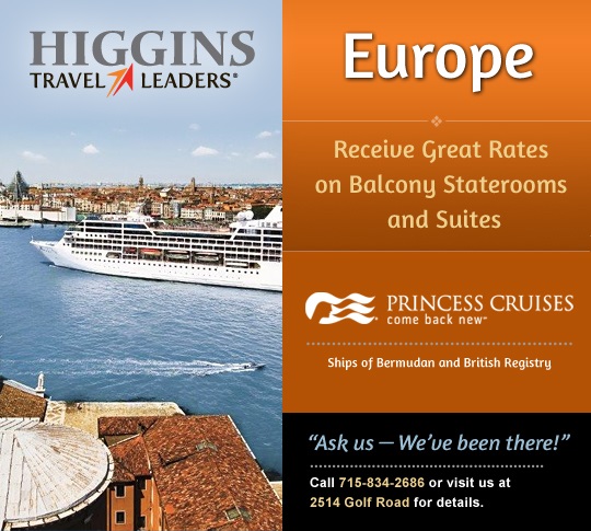 Higgins Travel Leaders: Princess Cruise Europe