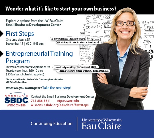 SBDC: First Steps & Entrepreneurial Training