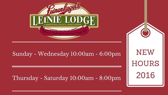 Leinie Lodge New Hours