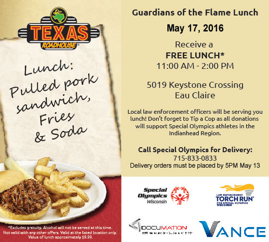 Special Olympics: Guardians of the Flame Lunch