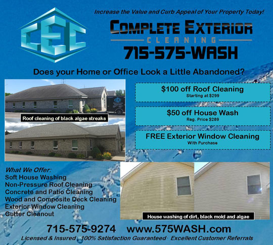 Complete Exterior Cleaning: Offers