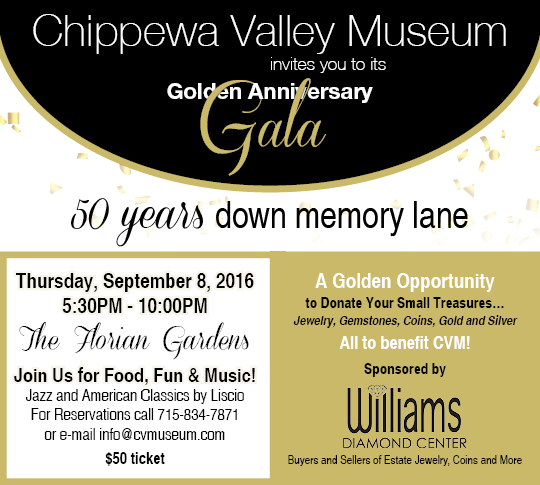 Chippewa Valley Museum: 50 Year Anniversary