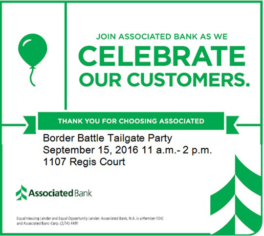 Associated Bank: Border Battle Tailgate Party