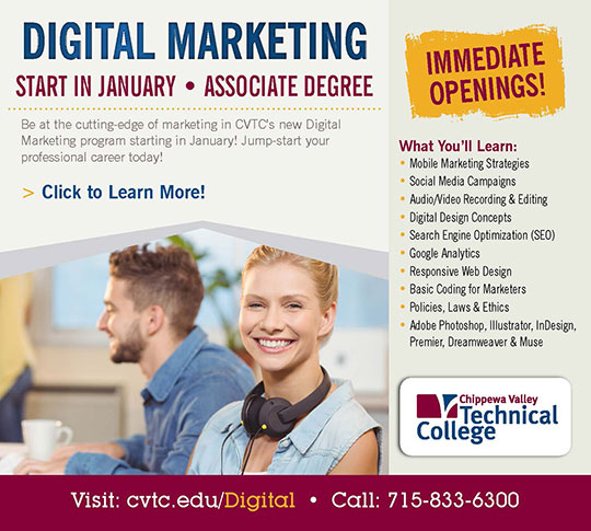 CVTC: Digital Marketing Degree