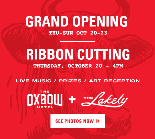 The Oxbow & The Lakely Ribbon Cutting