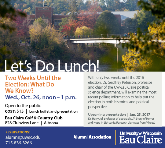 UW-Eau Claire: Let's Do Lunch