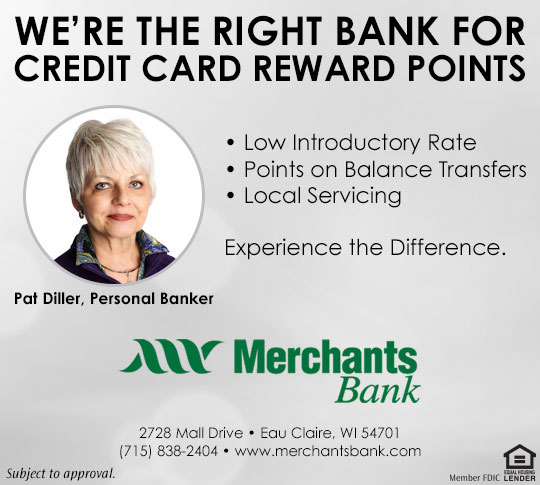 Merchants Bank: Credit Card Reward Points