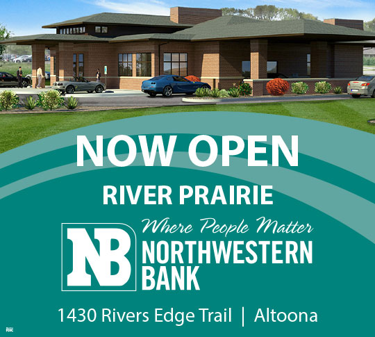 Northwestern Bank: River Prairie Now Open