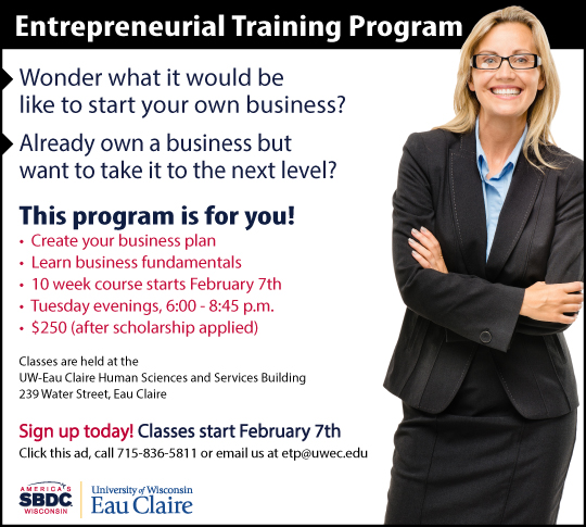 SBDC: Entrepreneurial Training Program