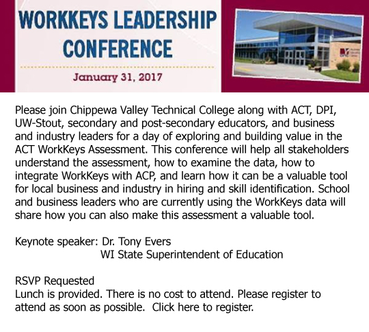 CVTC: Workkeys Leadership Conference
