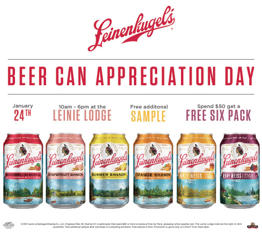 Leinenkugel's Beer Can Appreciation Day