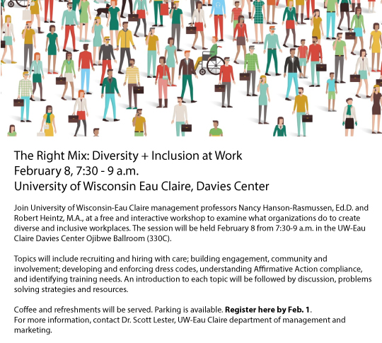 UWEau Claire: Diversity + Inclusion at Work