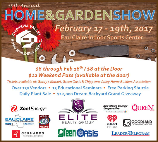 Home & Garden Show: Feb 17 - Feb 19