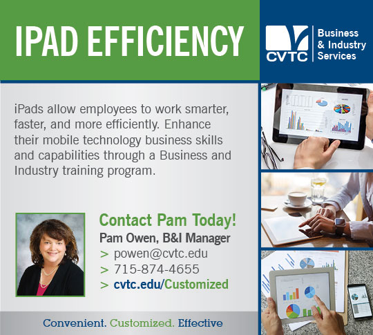 CVTC: iPad Efficiency