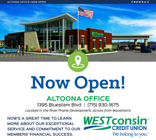 WESTconsin Credit Union: Now Open