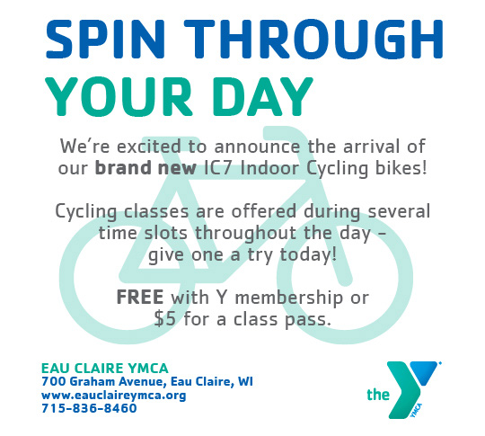 Eau Claire YMCA: Spin Through Your Day