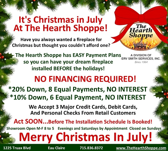 Christmas in July at The Hearthe Shoppe