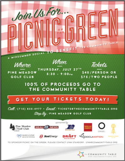 The Community Table: Picnic on the Green