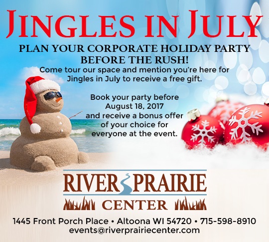 River Praire Center: Jingles in July