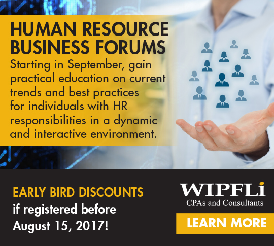 Wipfli: Human Resource Business Forums