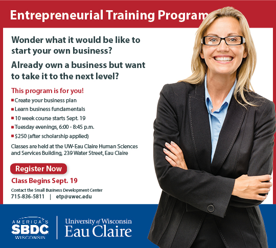 UW-Eau Claire: Entrepreneurial Training Program 