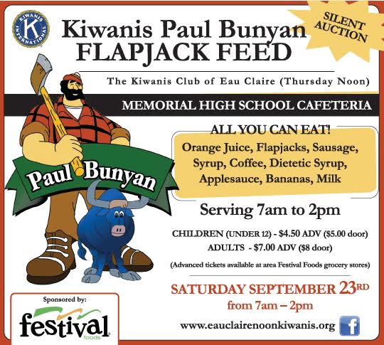 Kiwanis Paul Bunyan Flapjack Feed 