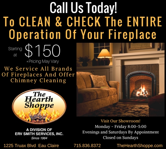 hearth Shoppe: Clean & Check Your Fireplace 